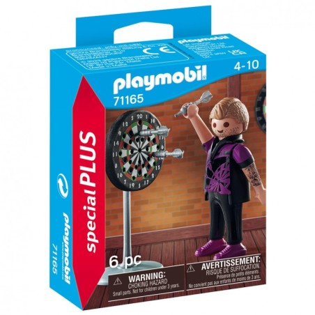 Playmobil jugador dardos