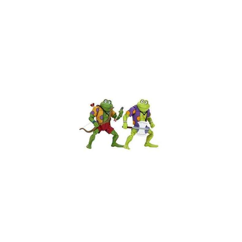 Pack 2 figuras neca ranas genghis