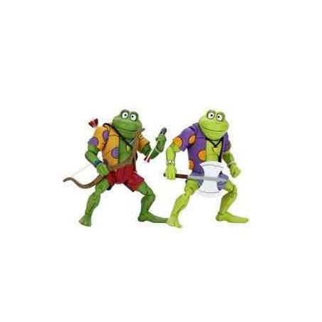 Pack 2 figuras neca ranas genghis