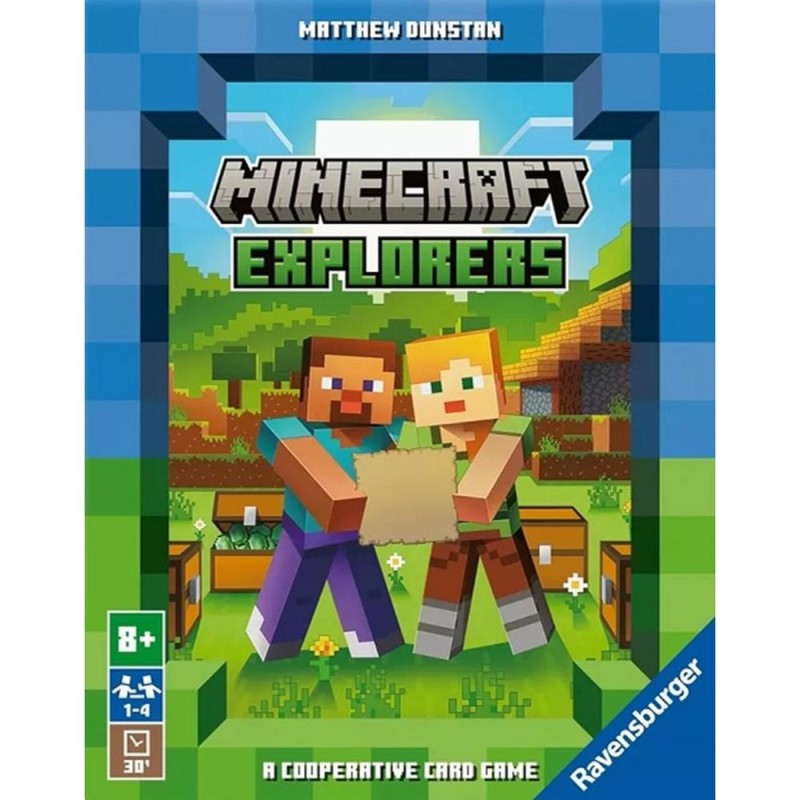 Juego mesa ravensburger minecraft explores