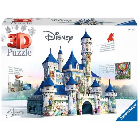 Puzzle 3d ravensburger castillo disney