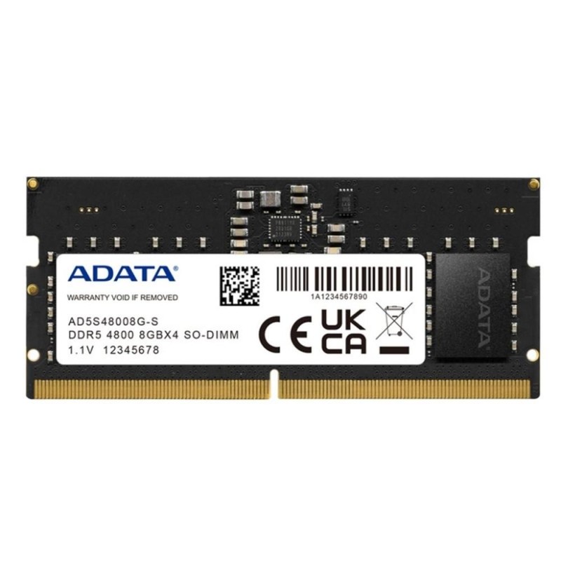 Memoria ram ddr5 8gb adata sodimm