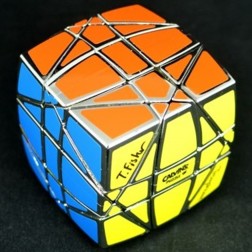 Cubo rubik calvin's hexaminx plata