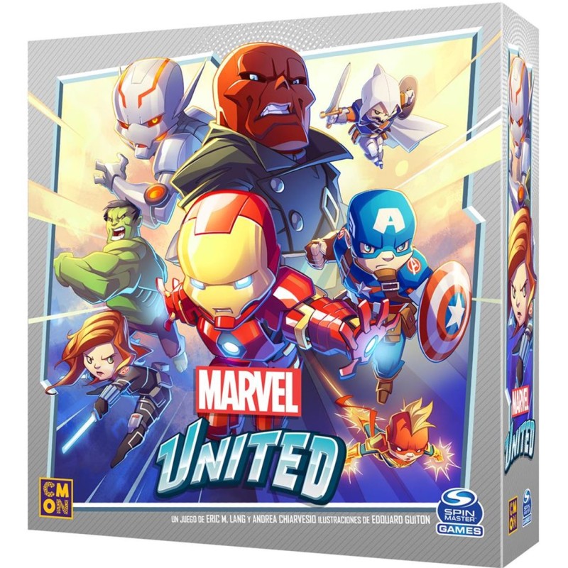 Juego mesa asmodee marvel united pegi