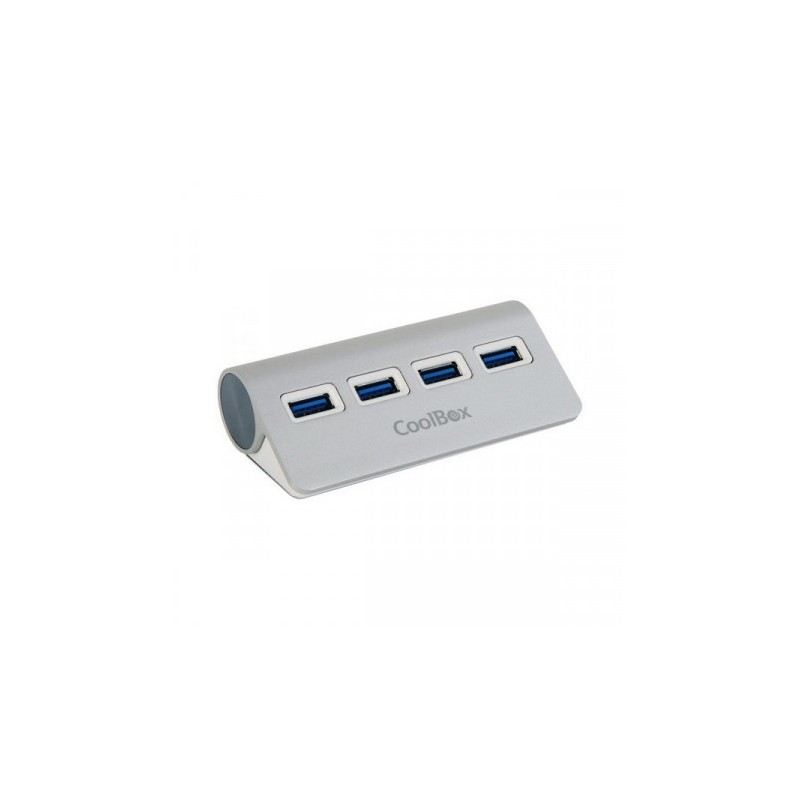 HUB USB COOLBOX ALU-3 4 PUERTOS USB3-0