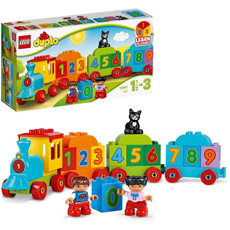 Lego duplo tren los numeros