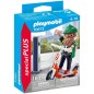 Playmobil hipster con e - scooter