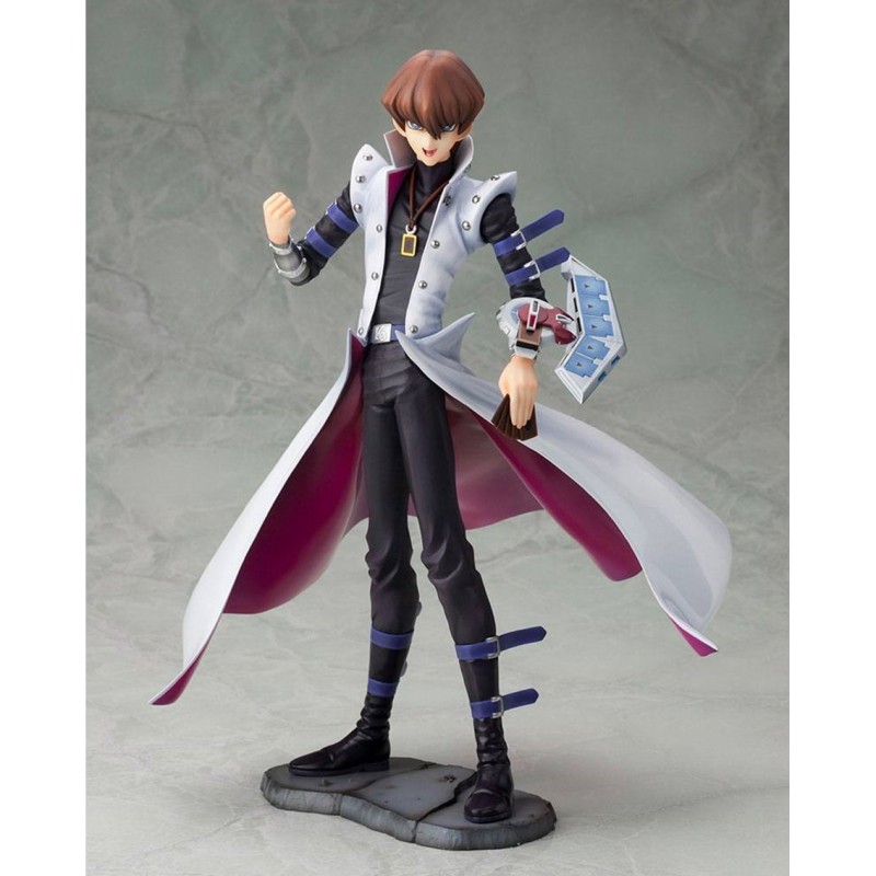 Figura kotobukiya yu - gi - oh artfxj seto kaiba