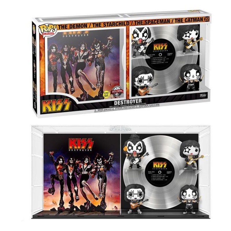 Funko pop estrellas del rock album