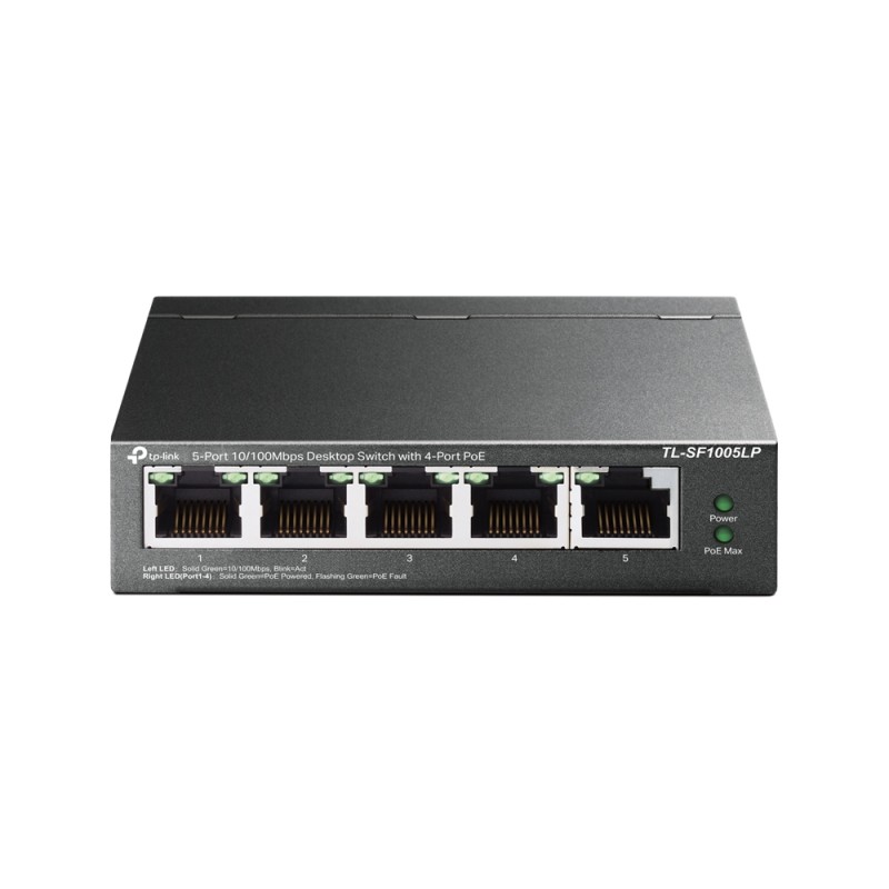 Switch 5 puertos tp - link tl - sf1005lp 10