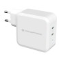 Cargador conceptronic pd 2 puertos usb - c