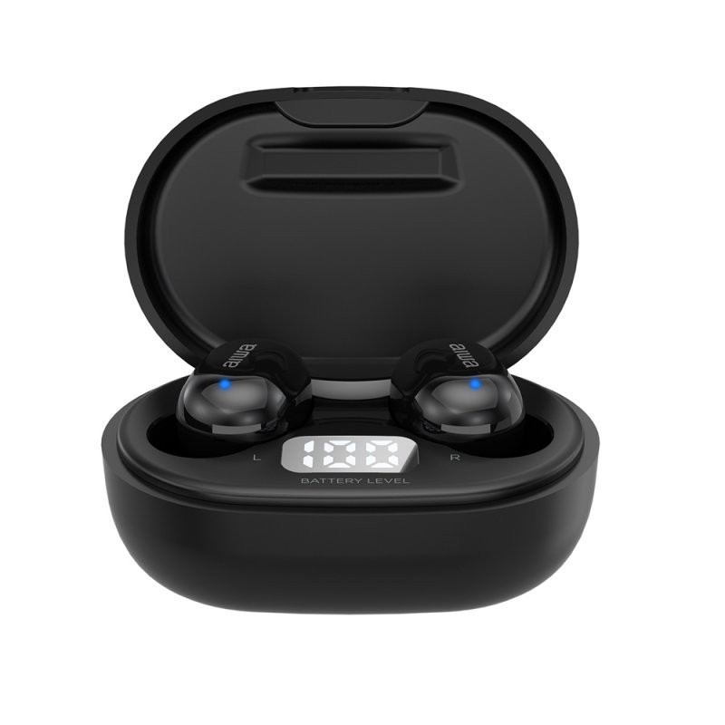 Auriculares inalambricos aiwa ebtw - 150 bluetooth negro