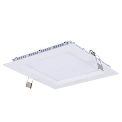 Downlight led silver electronics gort cuadrado