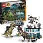 Lego jurassic park ataque del giganotosaurio