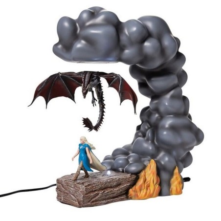 Figura levitadora enesco juego tronos drogon