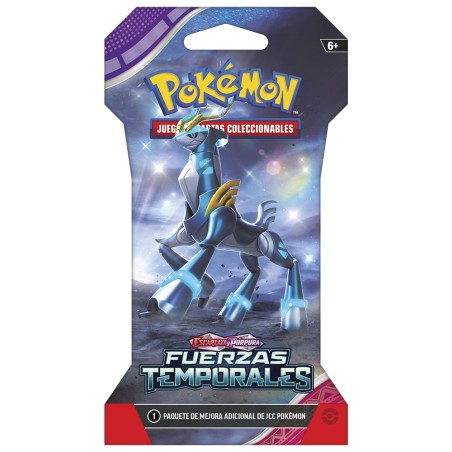 Juego cartas pokemon tcg sv05 sleeved