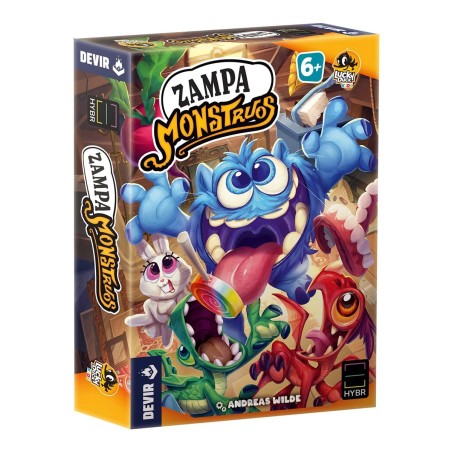 Juego mesa devir zampa monstruos