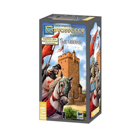 Juego mesa devir carcassonne la torre