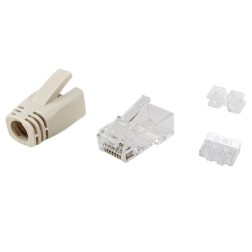 Kit 100 uds conectores rj45 equip