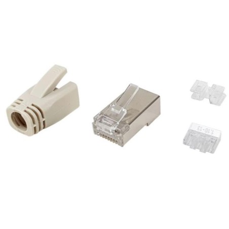 Kit 100 uds conectores rj45 equip