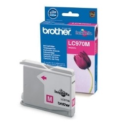 Cartucho tinta brother lc970m magenta 300