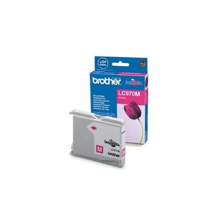 Cartucho tinta brother lc970m magenta 300