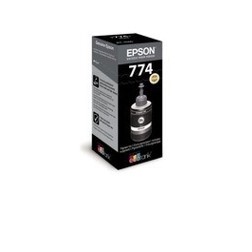 Cartucho ecotank epson t774140 negro 140ml