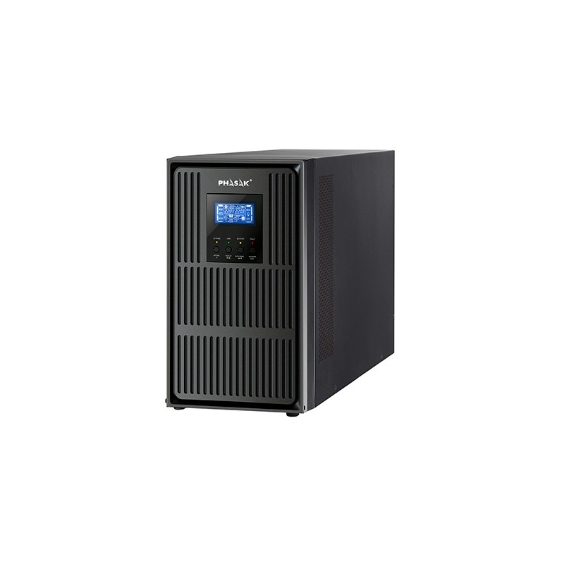 SAI Online Phasak 6000 VA Online LCD Pro- 6000W-5400W- Formato Torre