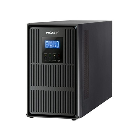 SAI Online Phasak 6000 VA Online LCD Pro- 6000W-5400W- Formato Torre