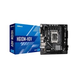 Placa base asrock 1700 h610m - hdv ddr4