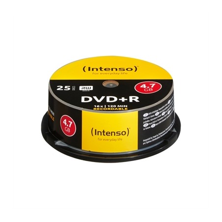 Tarrina dvd+r virgenes intenso 4-7gb 16x