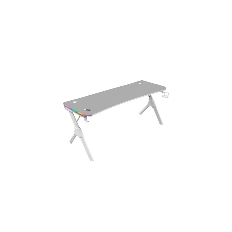 Mesa mars gaming mgdxlrgbw blanco 160cm