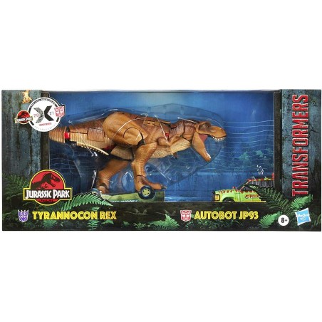 Figuras hasbro tyrannocon rex + autobot