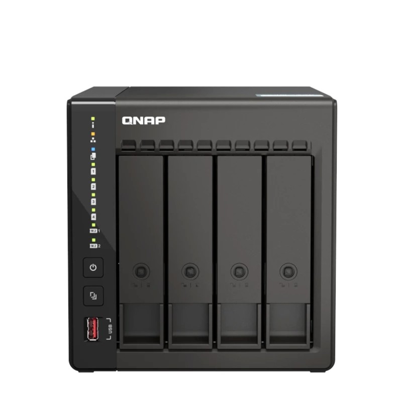 Servidor nas qnap ts - 453e - 8g 8gb gigabit