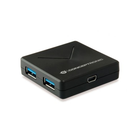 Hub usb 3-0 conceptronic hubbies02b 4