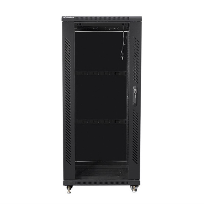 ARMARIO LANBERG RACK 19" 27U 600X600 FLAT PACK BLACK NEGRO