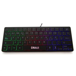 Teclado gaming onaji kii rgb