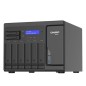 Servidor nas qnap ts - h886 - d1602 - 8g nas 4+2 - bay