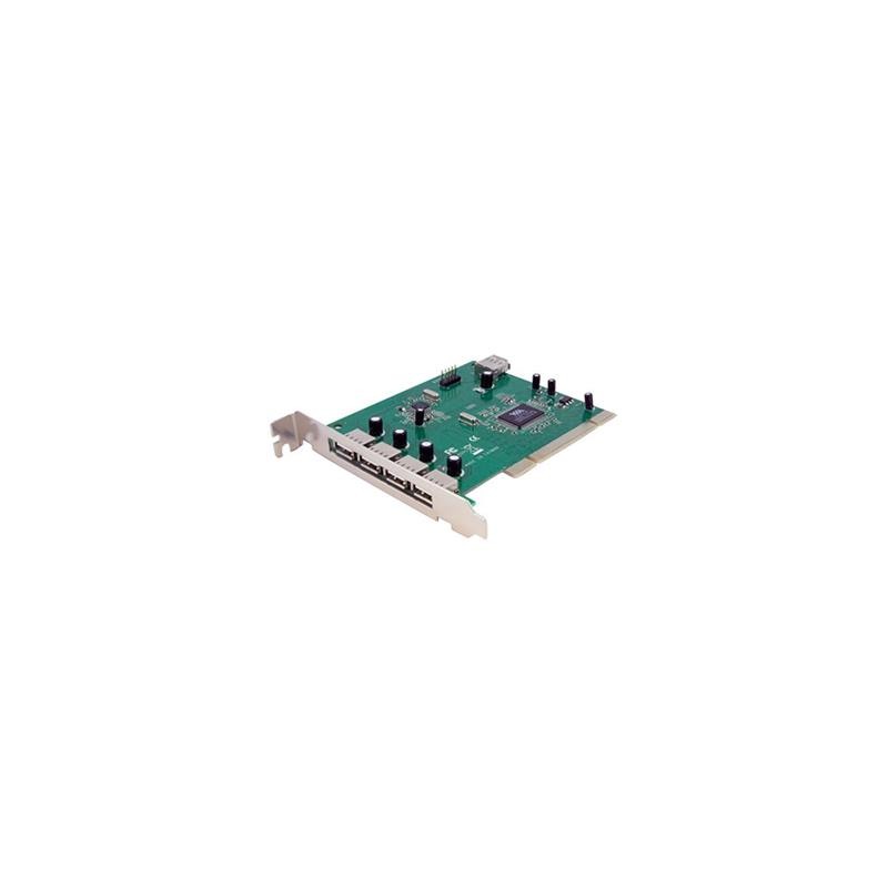 Tarjeta pci startech usb 2-0 7