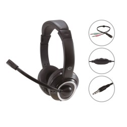 Auricular conceptronic polona02ba jack 3-5mm microfono