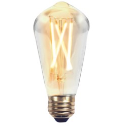 Bombilla led silver electronic filamento edison