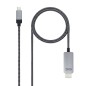 Cable nanocable conversor usb tipo c