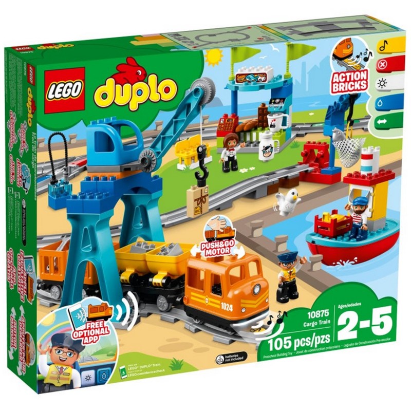 Lego duplo tren mercancias