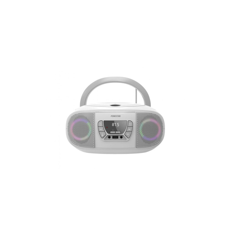 Radio cd fonestar boom - go - b usb blanca