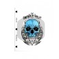 Lamina trasera personalizacion qcharx calaveras 3