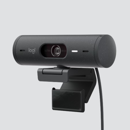 Webcam logitech brio 500 grafito full