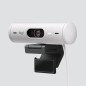 Webcam logitech brio 500 blanco crudo