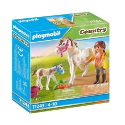 Playmobil country - caballo con potro