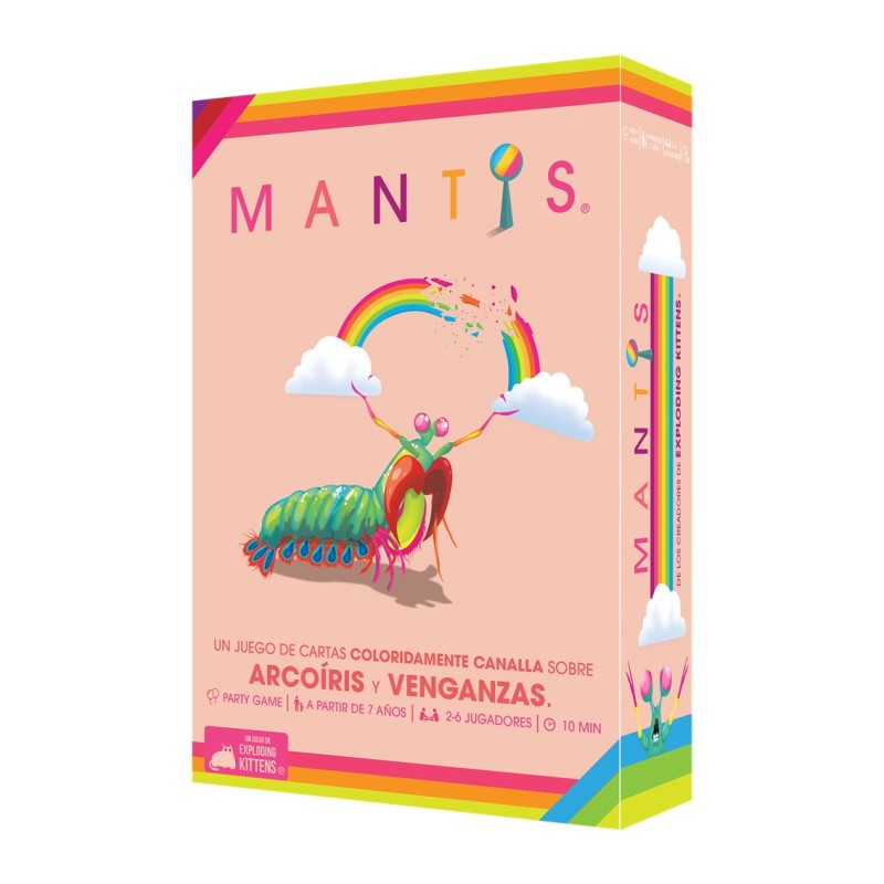 Juego mesa mantis edad recomendada 7