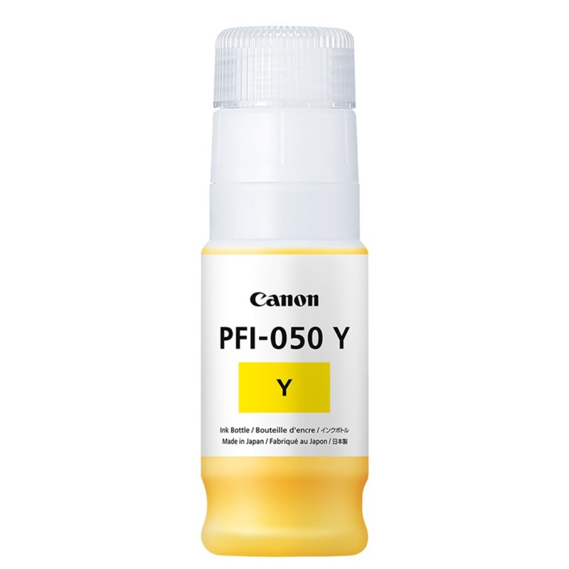 Cartucho tinta canon pfi - 050y tc - 20 amarillo